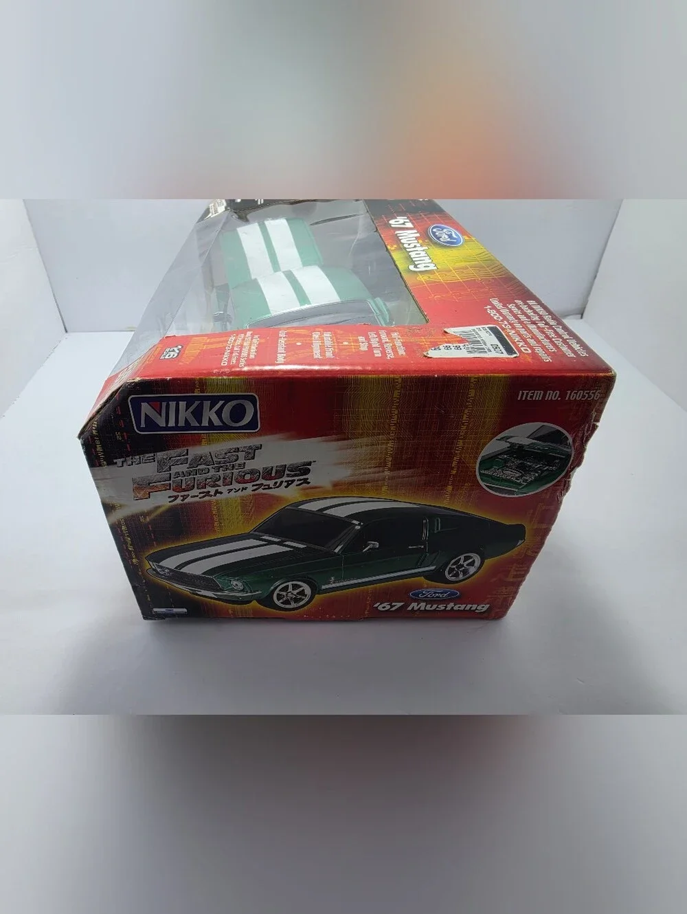 Nikko 1967 Mustang Fastback The Fast & The Furious RC 1:16 scale NEW RARE NIB